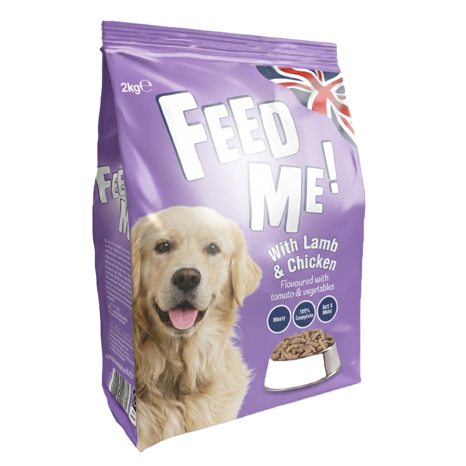 FEED ME! Adult Dog Lamb and Chicken flavoured with Tomato and Veg Recipe - 2kg - 8kg
