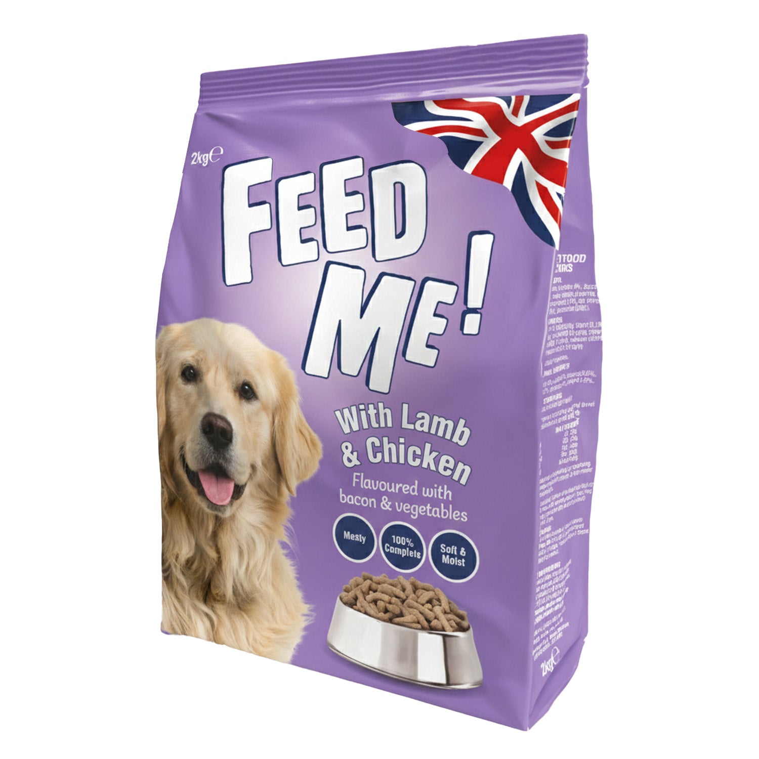 FEED ME! Adult Dog Lamb and Chicken flavoured with Tomato and Veg Recipe - 2kg - 8kg