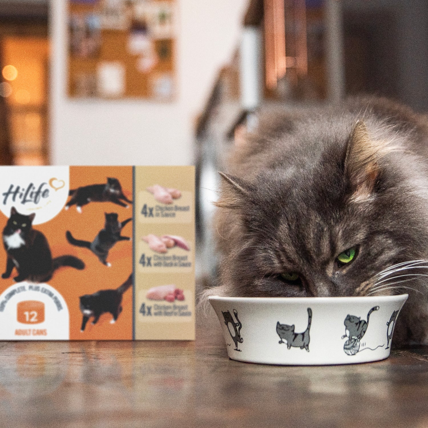 HiLife Adult Cat Chicken Recipes in Sauce - 70g 12 or 48 Cans