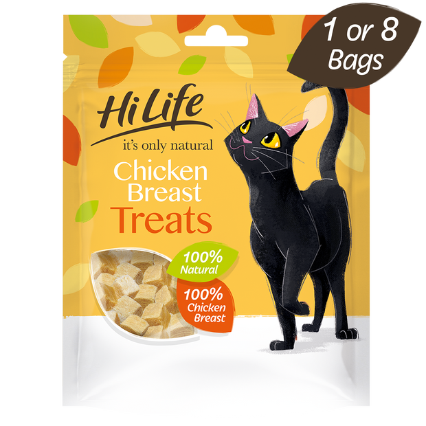 HiLife its only natural Chicken Breast Treats 30g