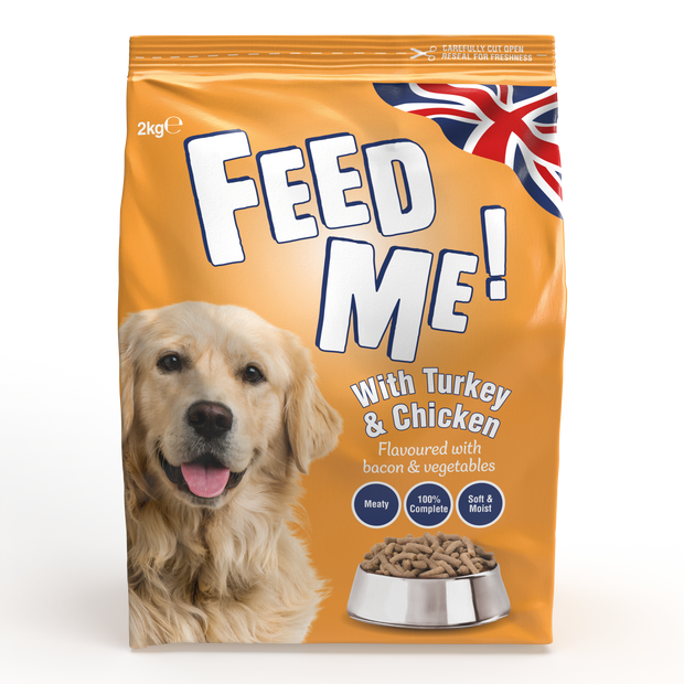 FEED ME with Turkey and Chicken flavoured with Bacon and Veg