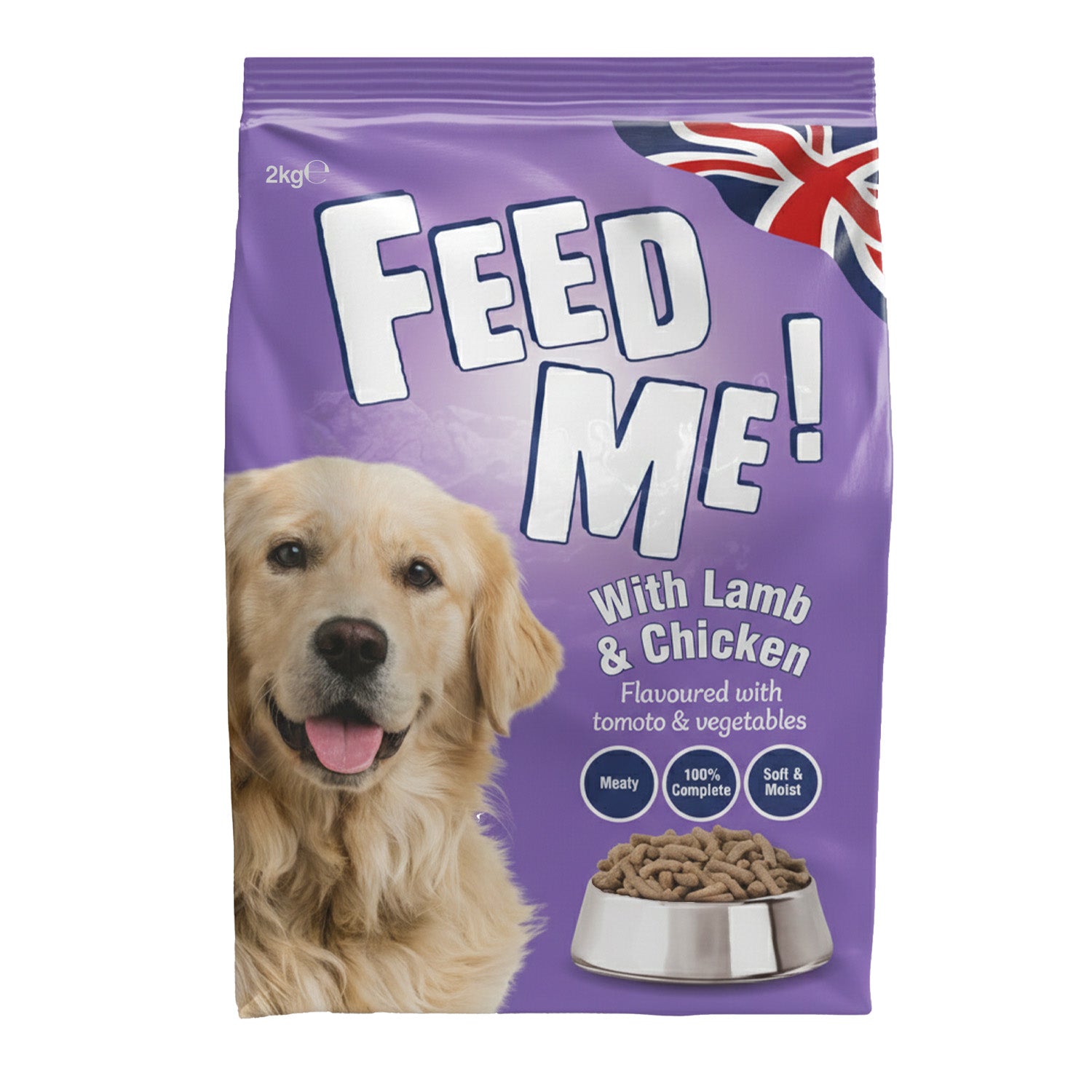 FEED ME! Adult Dog Lamb and Chicken flavoured with Tomato and Veg Recipe - 2kg - 8kg