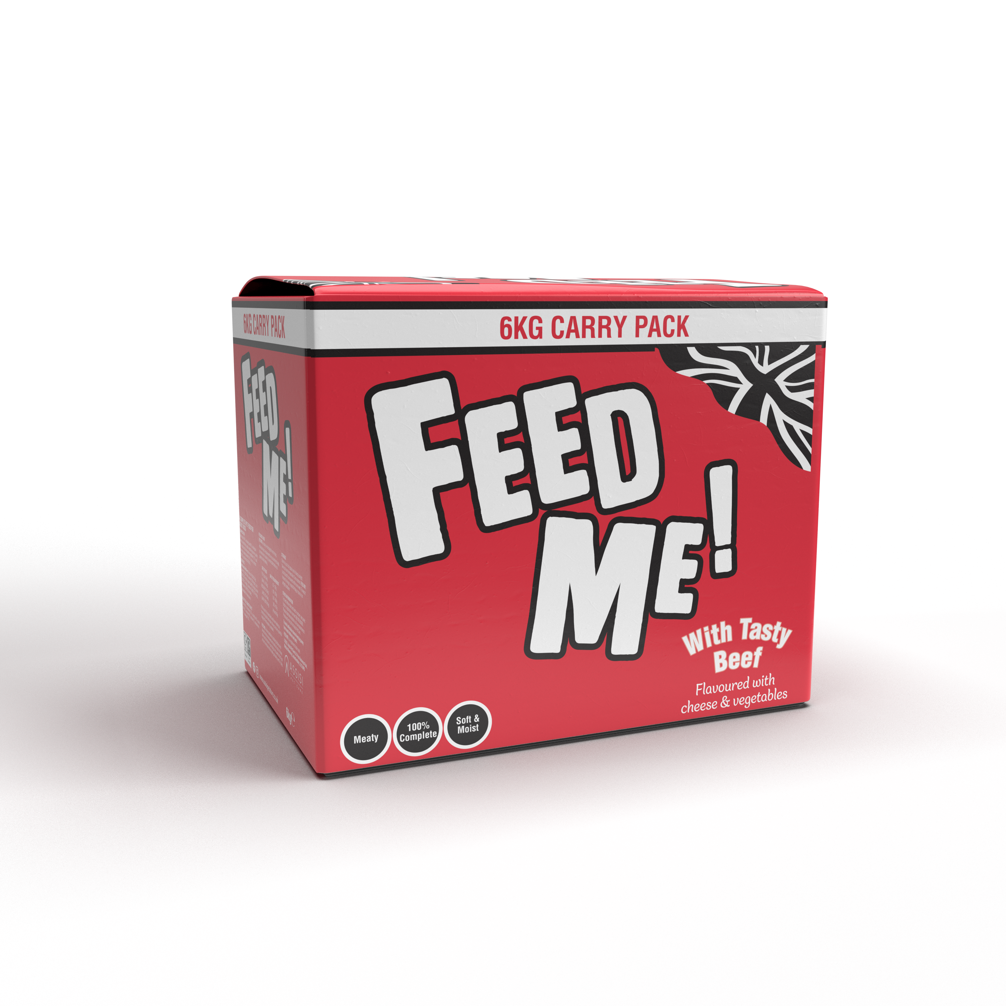 FEED ME! Adult Dog Tasty Beef flavoured with Cheese and Vegetables - 2kg - 12kg