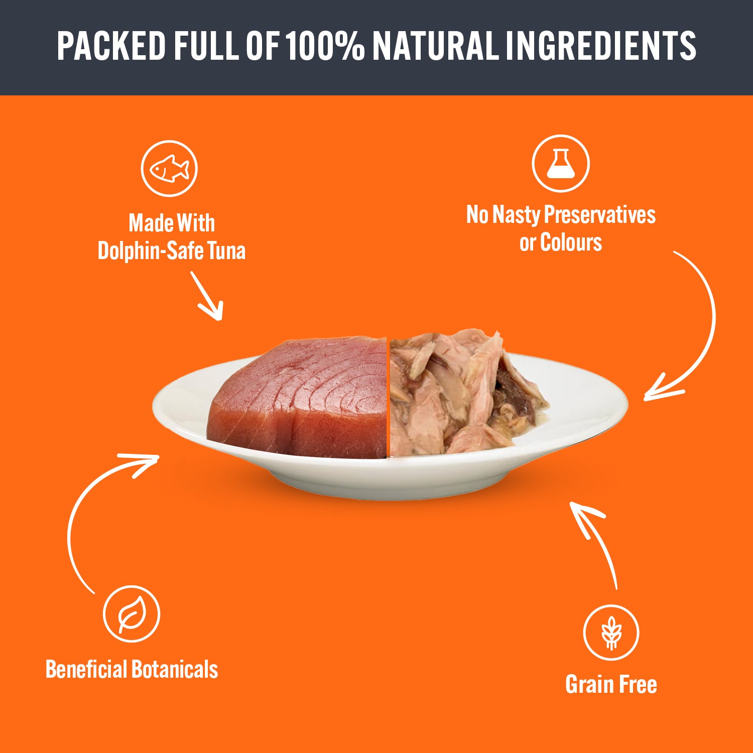 HiLife Adult Cat Tuna Recipes in Sauce - 70g 12 or 48 Cans