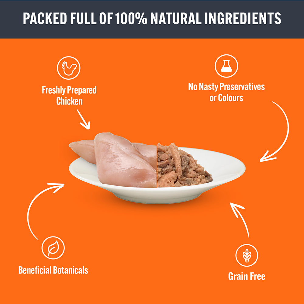 HiLife Kitten Tender Chicken Pâté 70g Pouches - 8 or 32 Pack
