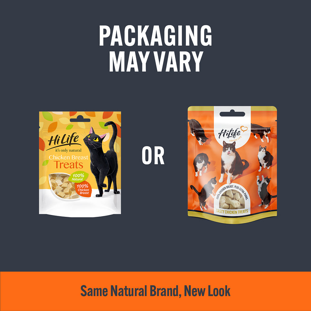 HiLife its only natural Chicken Breast Treats 10g Bag