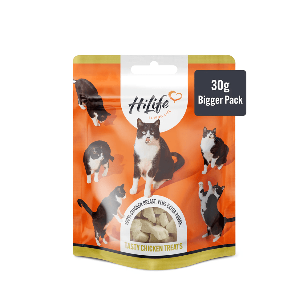 HiLife Adult Cat Chicken Breast 30g Treats - 1 or 8 Pack