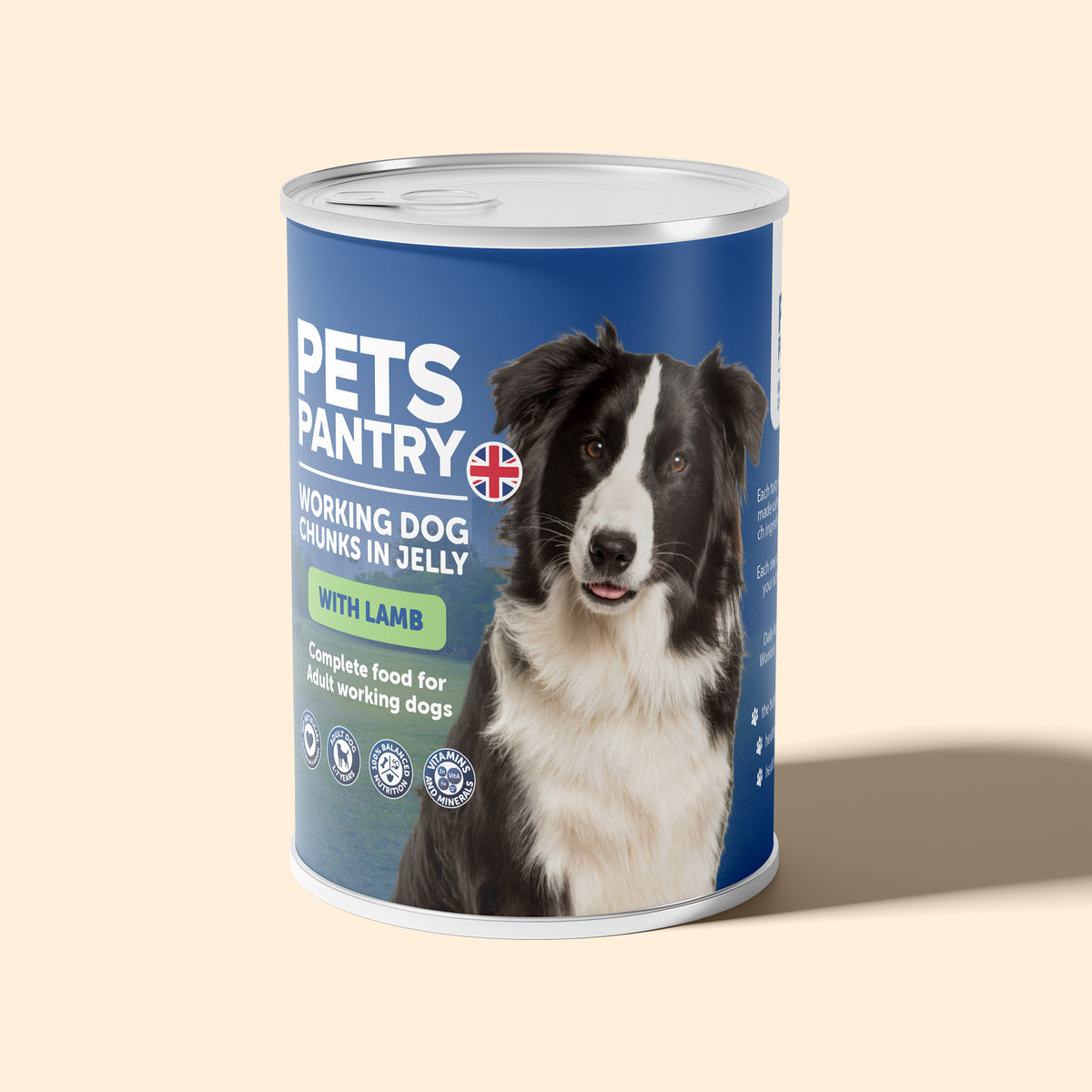 Pets Pantry Adult Working Dog Chunks in Jelly 6 x 400g Cans