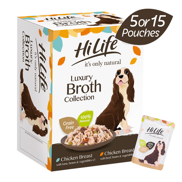 Hi life it's only natural dog food best sale