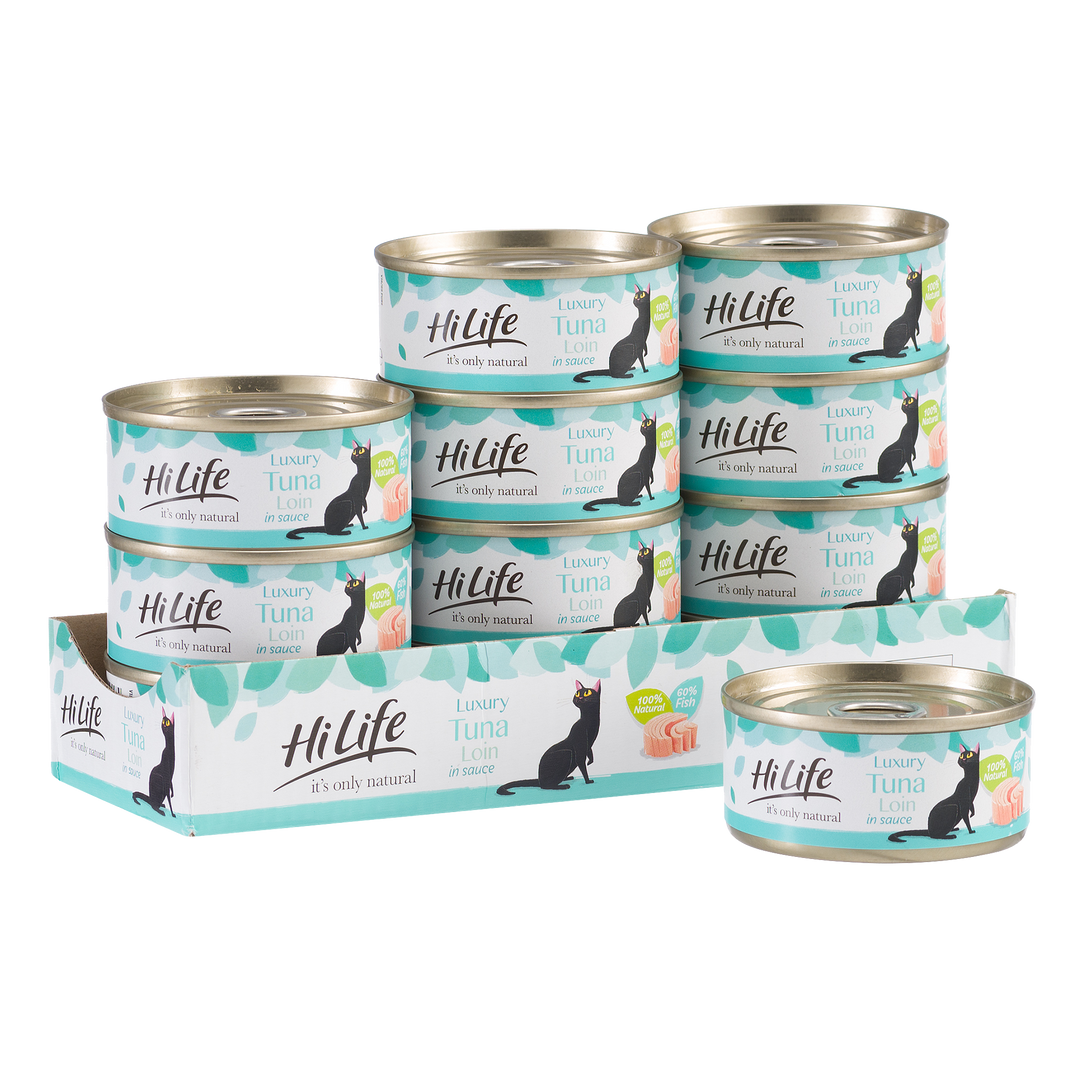 Hi life tuna flakes cat food best sale