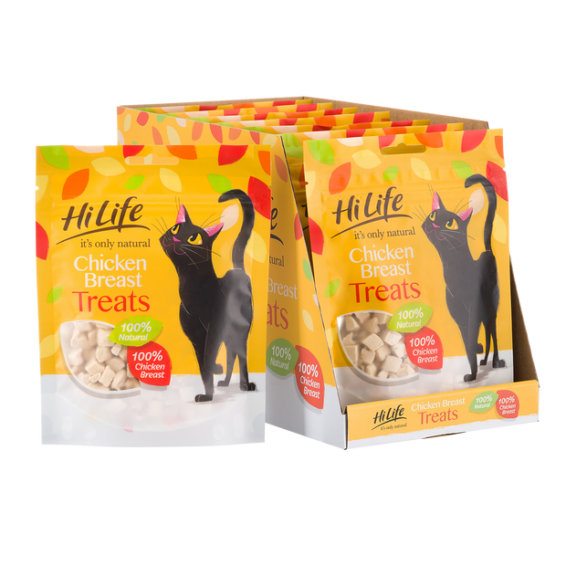 HiLife its only natural Chicken Breast Treats 30g