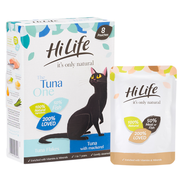 Picture of HiLife its only natural The Tuna One Cat Food with 100% natural ingredients