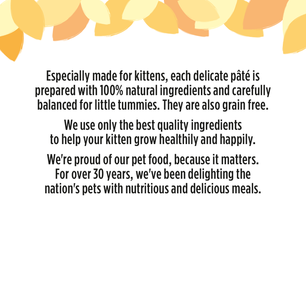 HiLife its only natural kitten cat food information, with 50% chicken