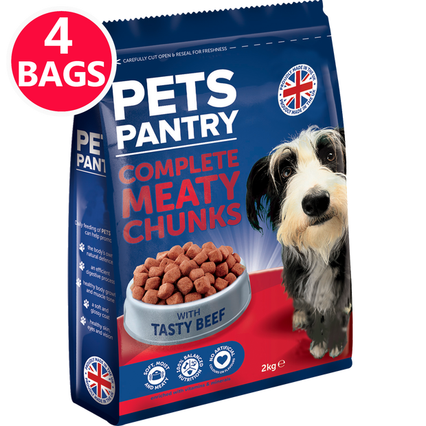 Meaty bites dog sales food